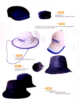 ENGLISH CAP AND FISHING HAT